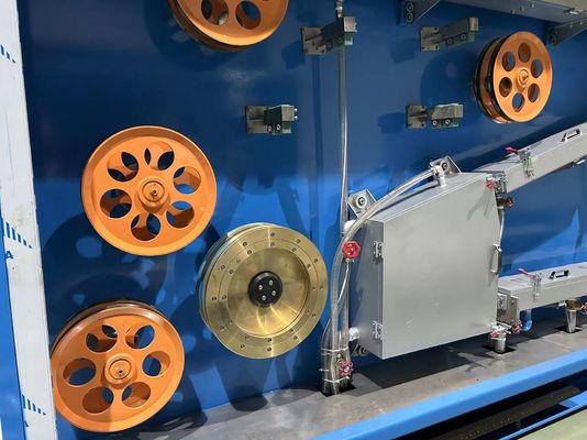 Automatische große Kupferdrahtziehmaschine / Aluminiumziehmaschine mit Online-Annealer